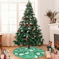 thumbnail image 7 of Sikiie Sheep Zzz 30-48 inches {designName} Print Christmas Tree Skirt Snowman Xmas Tree Skirt with Edge Christmas Decorations for Holiday Party-48", 7 of 7