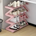thumbnail image 5 of Wzzjkit Shoe Rack 4 Layer Tall Shoe Organizer for Entryway 12 Pairs Shoe & Boots Organizer Storage Shelf Long-Lasting Dusts Proof Shoe Cabinet, 5 of 6