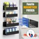 thumbnail image 3 of Organizador de Especias de Pared para Refrigerador,Especiero de Cocina Magnético,4 Estante de Especias con 1Soporte para Toallas de Papel,con 8 ganchos,para Refrigerador,lavadoras,Microondas, 3 of 15