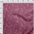thumbnail image 3 of oneOone Viscose Jersey Pink Fabric Geometric Sewing Fabric By The Yard Printed Diy Clothing Sewing Supplies 60 Inch Wide, 3 of 7