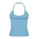 thumbnail image 5 of TaTaai Women's Casual Backless Tank Top Halter Neck Spaghetti Strap Crew Neck Solid Color Vest Soft Lightweight Spring Summer Daily Beach Wear Gift, 5 of 9