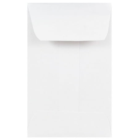 UPC: 0842497102559 | JAM #1 Coin Business Envelopes  2 1/4 x 3 1/2  White  25/Pack
