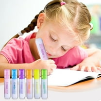 Viflosae Marker Art Markers Highlighter Pen Quickly Dry Broad Tip Underline Writing Marker Pens Marker Pen for Office Home Daily Use Colorful Large Capacity 10ml