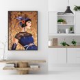 thumbnail image 3 of Cuadros Decorativos Lady 5D bricolaje ronda completa taladro diamante pintura mosaico abalorios decoración (IH771) Likrtyny  embutido en tela, 3 of 9