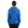 thumbnail image 2 of Unisex Ultimate Fleece Full-Zip Hooded Sweatshirt - ROYAL - S, 2 of 3