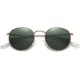 thumbnail image 1 of Small Round Polarized Sunglasses for Women Men Classic Retro Metal Frame Sun Glasses UV Protection, 1 of 4