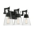 thumbnail image 4 of Lakewood 3-Light Bathroom Vanity Light in Matte Black, 4 of 5