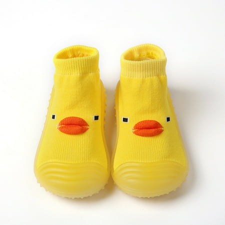 

Baby Home Slippers Cartoon Warm House Slippers For Lined Winter Indoor Shoes