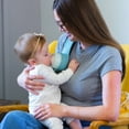 thumbnail image 3 of Babaloo Baby Bottle Feeding Strap – Silicone Hands-Free Shoulder Strap in Creme – Compatible with Babaloo Bottles, 3 of 4