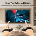 thumbnail image 5 of Silicone Controller Grip Cover for Meta Quest 3S/3 - Adjustable Knuckle Straps, Compatible VR Accessories for Touch Controllers-White, 5 of 7