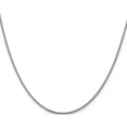 thumbnail image 3 of 14K White Gold Jbsp's 1.5mm Spiga (Wheat) Chain (18 X 1.5) Made In Peru 1534-18, 3 of 5
