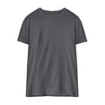 thumbnail image 4 of CHGBMOK Mens Muscle Slim T Shirts Solid Crew Neck Short Sleeve Basic Top Lightweight Stretch Gym Workout Athletic Tee Shirt, 4 of 5