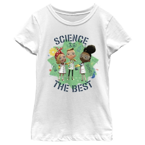 Girl's Ada Twist, Scientist It's The Best Together  Graphic Tee White X Large