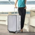 thumbnail image 3 of PVC Transparent Thicken Luggage Protector Cover For 18-30inch Suitcase Protector Cover Suitcase Cover Luggage Cover 2# 18 inch, 3 of 6