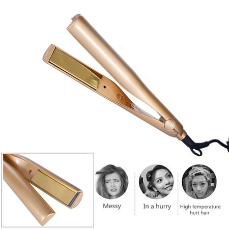 2 IN 1 MESTAR IRON PRO Hair Straightener Curling Iron Negative Ions Wavy Syling Tool Salon Wet&Dry Hot