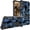 Dark Blue, variant on CCSmaller Camouflage Case for Oppo A17 with Metal Kickstand, Camo Phone Cover Built-in 360° Rotate Ring Stand Case for Oppo A17 MC Army Green