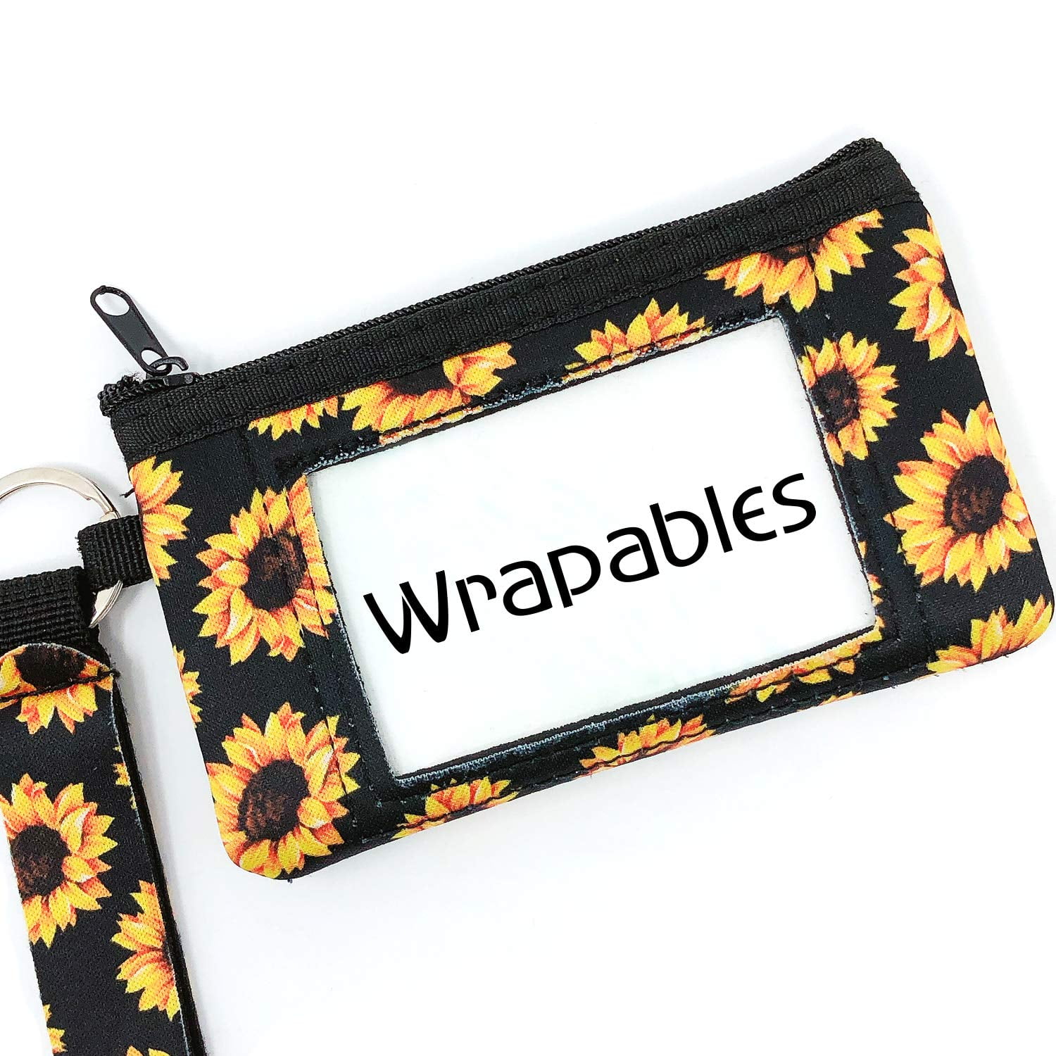 Wrapables Neoprene Mini Wristlet Wallet / Credit Card ID Holder with