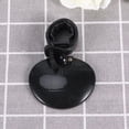 thumbnail image 2 of EeaseCA 1pc Oval Bike Rearview Mirrors Cycling MTB Road Handlebar Rearview Mirror Safe Mirror Accessories (Black), 2 of 7