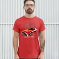 thumbnail image 3 of Tee Hunt Ford '76 Gran Torino T-Shirt Classic Muscle Car Licensed Men's Novelty Shirt, Red, Small, 3 of 5