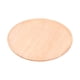 thumbnail image 1 of Rubber Wood Dinner Plate, Round Tea Serving Tray, Fruit Snack Tray with Raised, Food Storage Plate for Dessert Coffee Tea Serving, Handcrafted Eco Friendly Rubberwood Dish (27 cm), 1 of 9