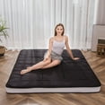 thumbnail image 4 of COSMOGO Futon Mattress, Padded Japanese Floor Mattress Quilted Bed Mattress Topper Light Brown - Full, 4 of 5