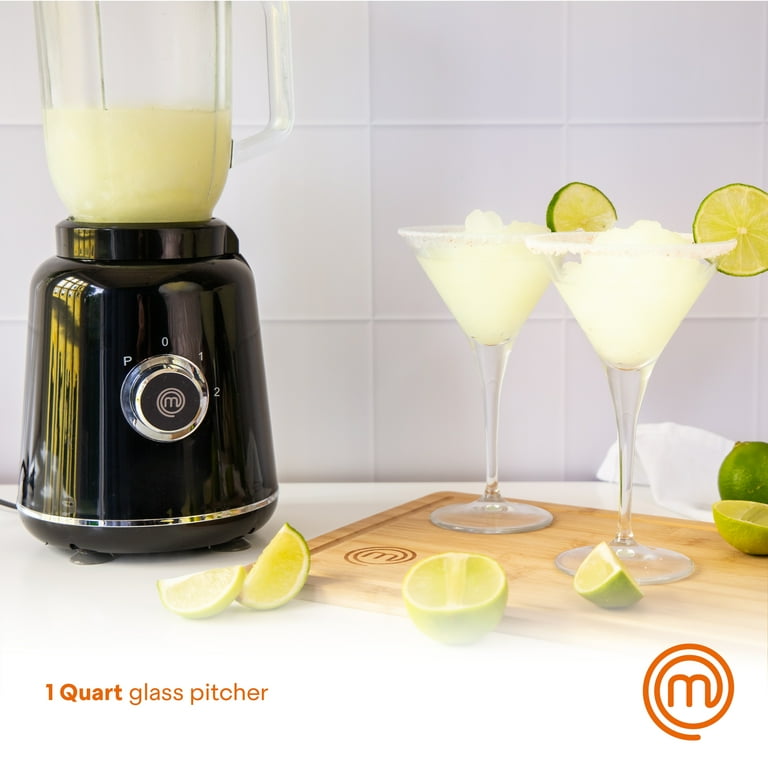 MasterChef 1.1-Qt. 300-Watt 2-Speed Table Blender with Glass