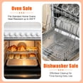 thumbnail image 6 of Vesteel 2-Tier Stainless Steel Cooling Racks, Stackable Baking Cooking Racks for Bread Cookie Cakes, Wire Racks with Folding Legs, Oven & Dishwasher Safe, 16.5’’ x 11.4’’, 6 of 8