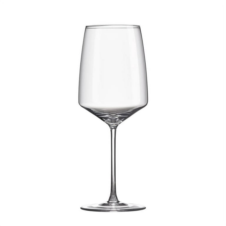 Rona 14 oz. Crystal Stemmed Wine Glass (Set of 6)