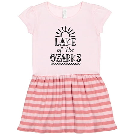 

Inktastic Lake of the Ozarks Sun and Lake Gift Toddler Girl Dress