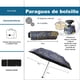 thumbnail image 2 of Paraguas de Bolsillo con Diseño de Osito Sistema Manual Color Negro, 2 of 7