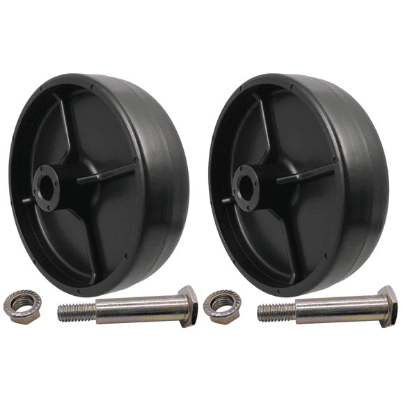 Parts 4 Outdoor 2Pk Deck Wheel and Hardware Kit for Toro 112-0337 MTD 734-0973 Troy-Bilt Cub Cadet