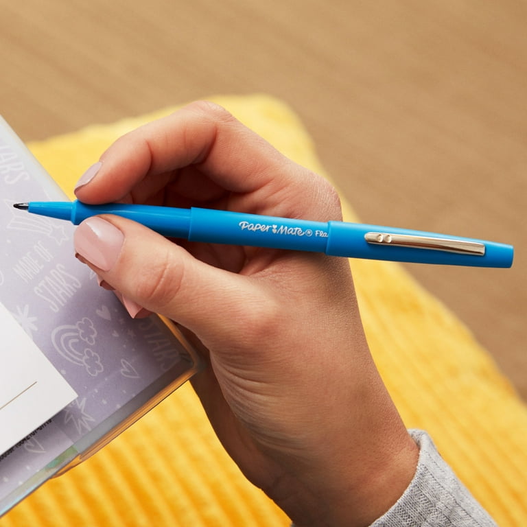 Paper Mate Flair Felt Tip Pens, Medium Point (0.7mm), Assorted Colors, 14  Count 