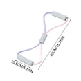 thumbnail image 4 of Figure 8 Resistance Bands, Elastic Fitness Rope for Arm, Back, Shoulder, Muscle Training Pulling Rope for Yoga, Pilates, Home Gym Exercise Equipment, 4 of 6