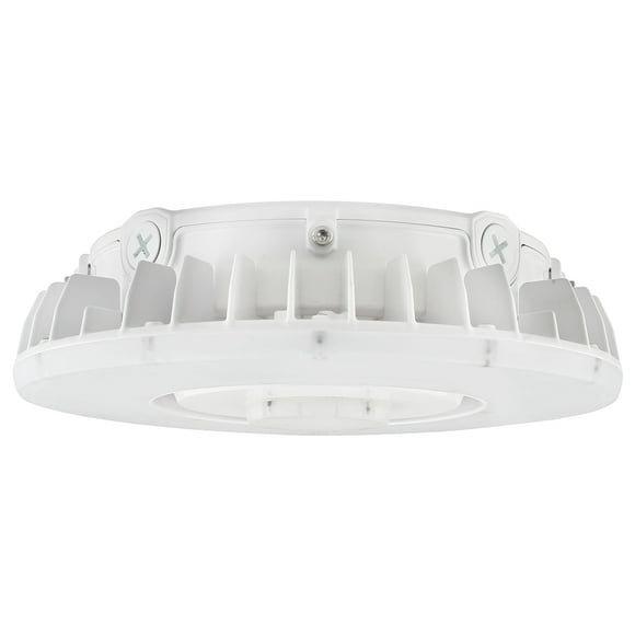 LED Parking Garage Light KP Series | 75Watt | 8876Lm-10485Lm | Adjustable CCT 3000K-4000K-5000K | White housing