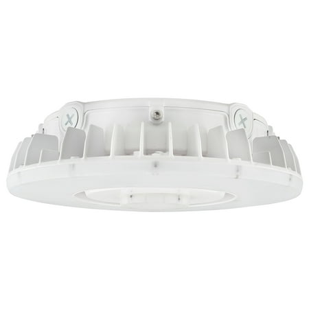 LED Parking Garage Light KP Series | 75Watt | 8876Lm-10485Lm | Adjustable CCT 3000K-4000K-5000K | White housing