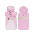 thumbnail image 3 of Pet Raincoat Fashion Reflective Waterproof Pet Winter Raincoat Dog Medium Large Dog, 3 of 3