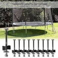 thumbnail image 2 of Trampoline Screws Kits, 12Pcs Galvanized Steel Trampoline Screws Fixing Accessories for Trampoline, 2 of 3
