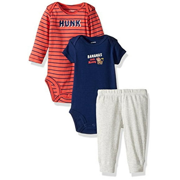 Carters Baby Boys Little Character Sets 126g592, Heather, 18 Months