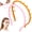 Pink+Bright Orange​, variant on 2pcs Silicone Comb Headbands for Women Non Slip, No Headache Soft Headband with Teeth, Workout Yoga Headbands for Gym, Running, Washing Face, Makeup, Daily Use (2, Pink+Orange)