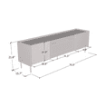 thumbnail image 5 of Brandy 180 BL-EF Fireplace TV Stand, 5 of 5