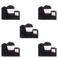 thumbnail image 3 of Wosthever Juego de ovillos de lana de 50g y 20g, Kit de hilo de ganchillo de 2 hilos para tejer, suéter para bebé, manta, hilos, accesorios de costura de Negro 5piezas Wosthever CBP184587, 3 of 4