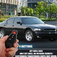 thumbnail image 2 of Unique Bargains 4 Button Keyless Entry Remote Key Shell Cover for Dodge Dart for Chrysler 300 with Blade No Chip, 2 of 8