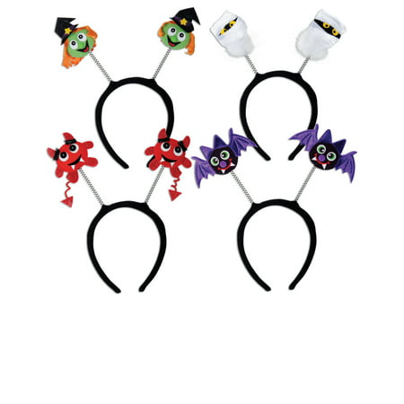 Halloween Boppers with Snap-on Headband