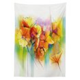 thumbnail image 3 of Ambesonne Floral Tablecloth Rectangular Table Cover, Autumn Flower Bouquet, 52"x70", Multicolor, 3 of 4