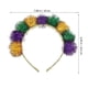 thumbnail image 2 of Pom Pom Headband Girls Hairband Festival Head Band Carnival Cosplay Party Supply, 2 of 3
