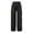 A-Black2265, variant on XIAONU Solid Track Pants for Womens Drawstring Waist Wide Leg Side Stripe Pants
