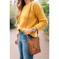 thumbnail image 2 of Women's Lightweight Functional Crossbody Bag Multi Pockets Shoulder Bag with Stylish Triple Compartments, 2 of 9