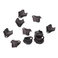 thumbnail image 3 of Colgantes de plástico con forma de flores 100 unids Yuyangstore Negro, 3 of 5