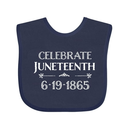 

Inktastic Celebrate Juneteenth Gift Baby Boy or Baby Girl Bib