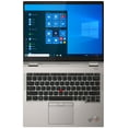 thumbnail image 6 of Lenovo ThinkPad X1 Titanium Yoga 13 Home/Business 2-in-1 Laptop (Intel i7-1160G7 4-Core, 13.5in 60Hz Touch QHD(2256x1504), Intel Iris Xe, Win 10 Pro) with WD19S 180W Dock, 6 of 7